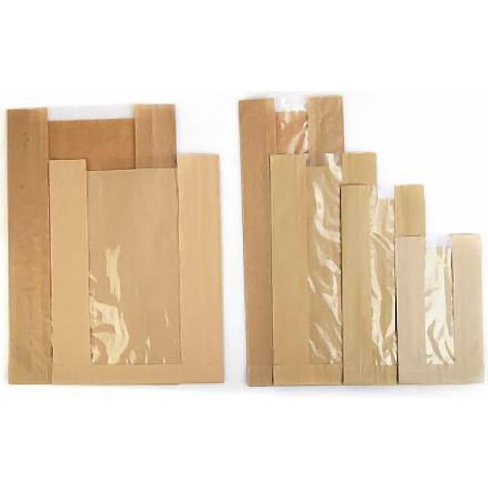 Eposet Çizgili Pencereli Şamua Baskısız Kese Kağıdı 12X20 cm 2 kg - 1 Adet Nalburiye & Hırdavat Fiyatı
