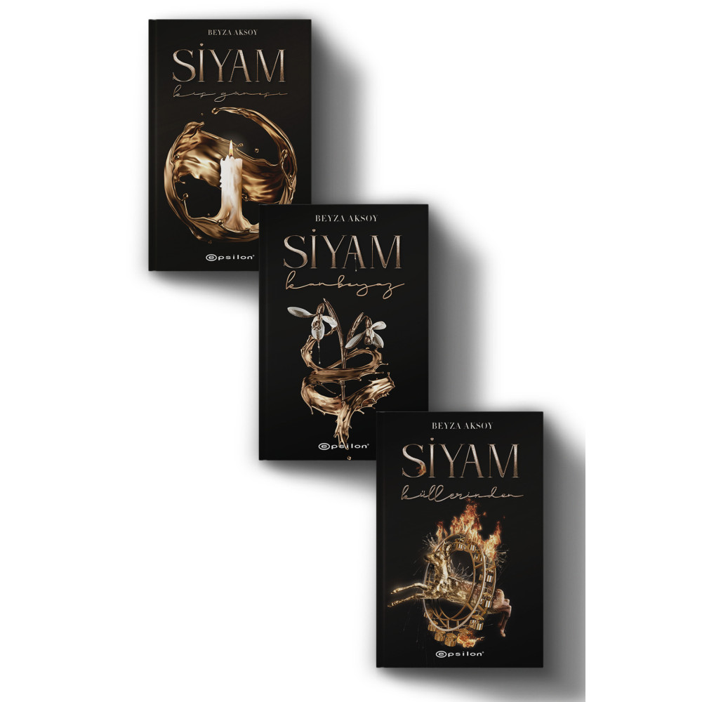 Epsilon Yayınevi Set 3 Kitap Siyam Serisi Kış Güneşi Kanbeyaz Küllerinden Beyza Aksoy Roman Fiyatı