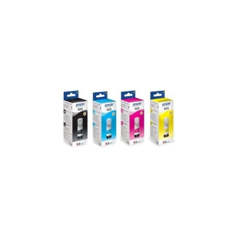 Epson 103 Siyah Renkli  Şişe Mürekkep Kartuş Takımı Tonerler Fiyatı