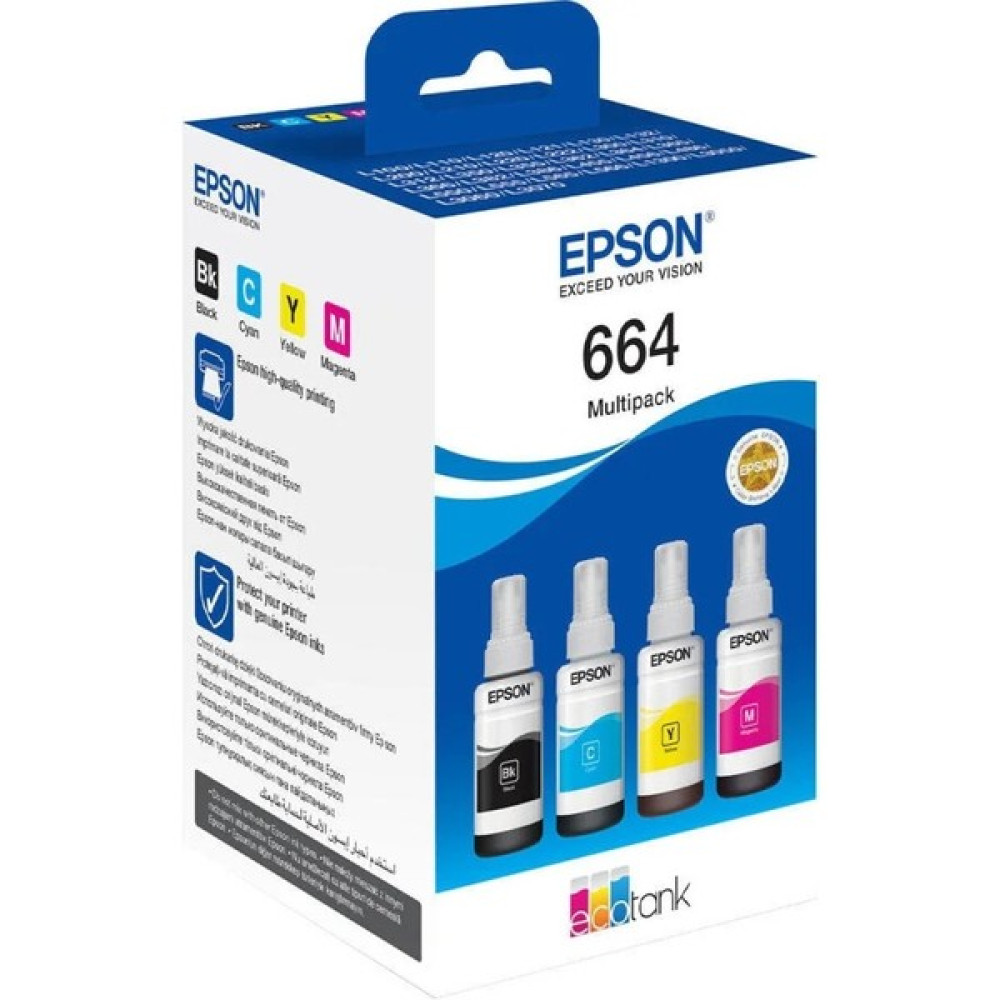 Epson 664 Orjinal L566 Kutulu Multipack Mürekkep Seti - PRO Set - 4 Renk Kartuşlar Fiyatı