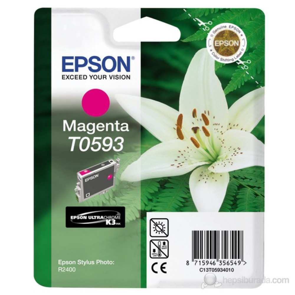 Epson C13T059340 / T0593 Kırmızı Kartuş Oto Boyaları Fiyatı
