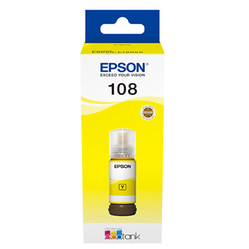 Epson C13T09C44A 108 70 ML Sarı Mürekkep Kartuş Kartuşlar Fiyatı