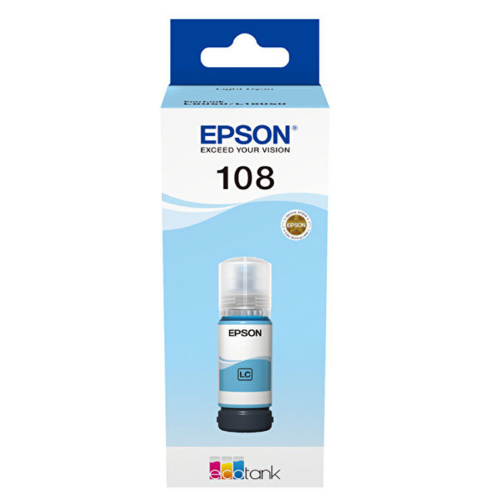 Epson C13T09C54A 108 70 ML Açık Mavi Mürekkep Kartuş Kartuşlar Fiyatı