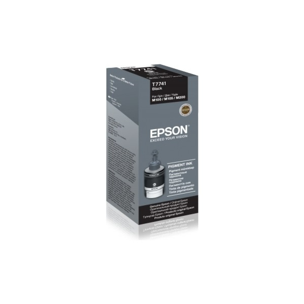 Epson C13T77414A Black, PIGMENT-140ML-M105,M100,M200 Monitör Fiyatı