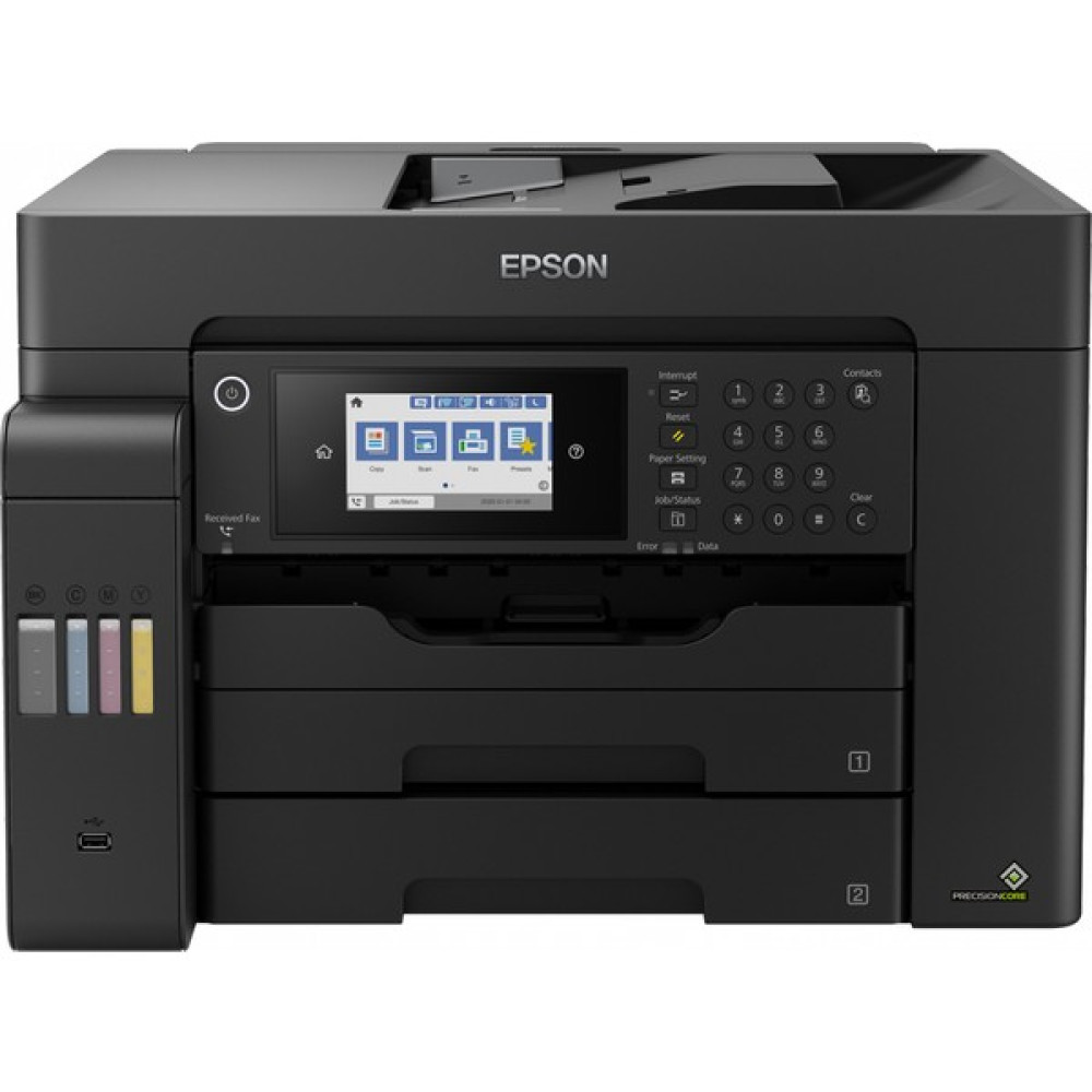 EPSON EcoTank L15150 Baskı, Tarama, Kopya, Faks ( USB, Ethernet, WiFi, Wi-Fi Direct ) A3 Çok Fonksiyonlu Yazıcı C11CH72403 - Siyah Yazıcılar Fiyatı