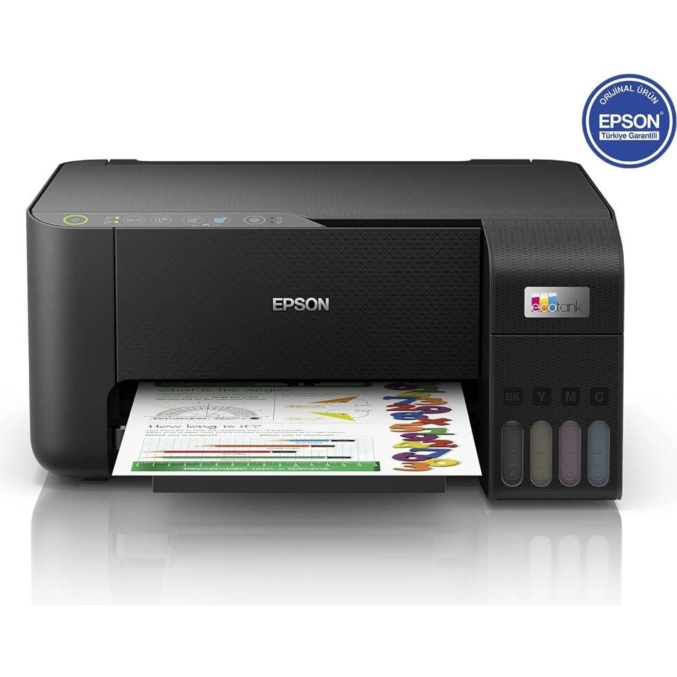 Epson Ecotank L3250 Wi-Fi + Tarayıcı + Fotokopi Renkli Çok Fonksiyonlu Tanklı Mürekkep Püskürtmeli Yazıcı ( ORİJİNAL) - Siyah Tarayıcılar Fiyatı