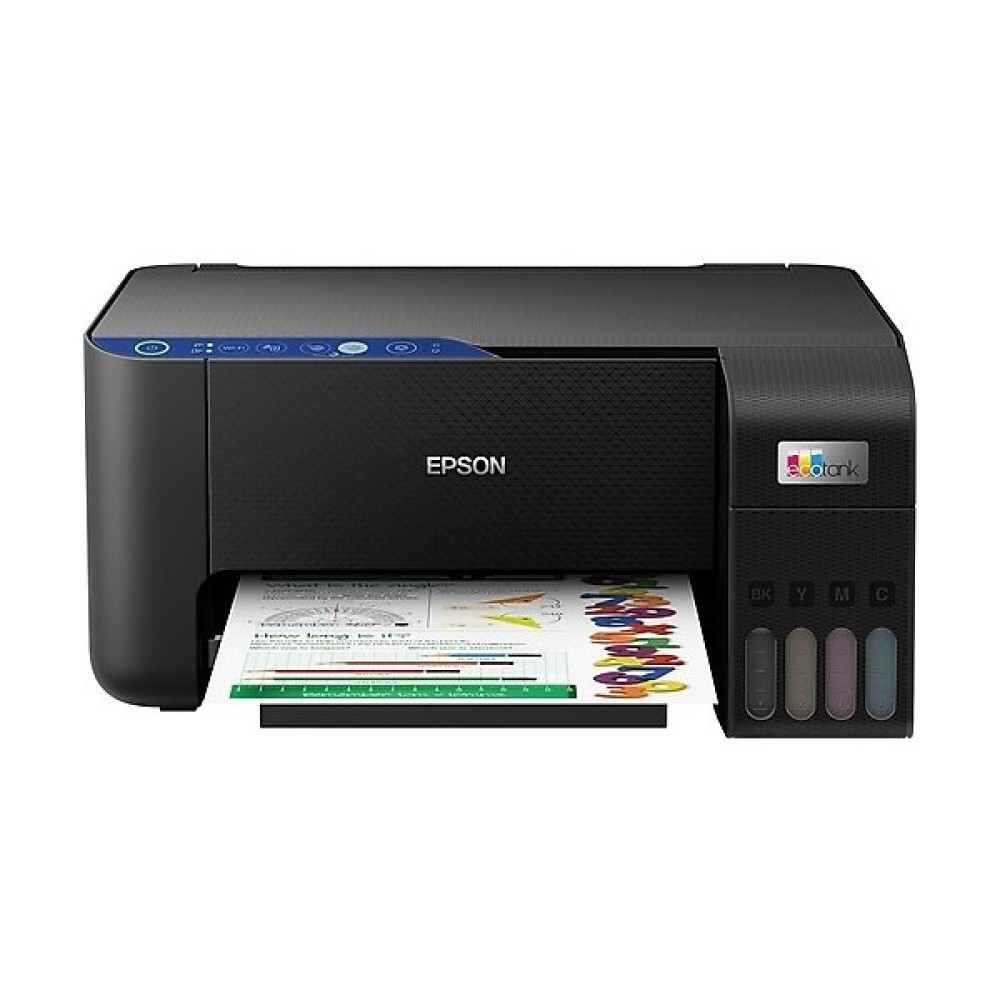 Epson Ecotank L3251 Fotokopi, Tarayıcı, Wi-Fi Mürekkep Tanklı Yazıcı - Siyah Yazıcılar Fiyatı