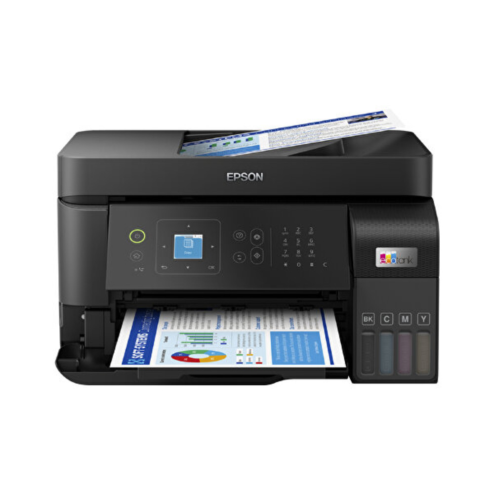 Epson Ecotank L5590 Fotokopi + Faks + Tarayıcı + Wifi Direkt + Ethernet + Tanklı Yazıcı Yazıcılar Fiyatı
