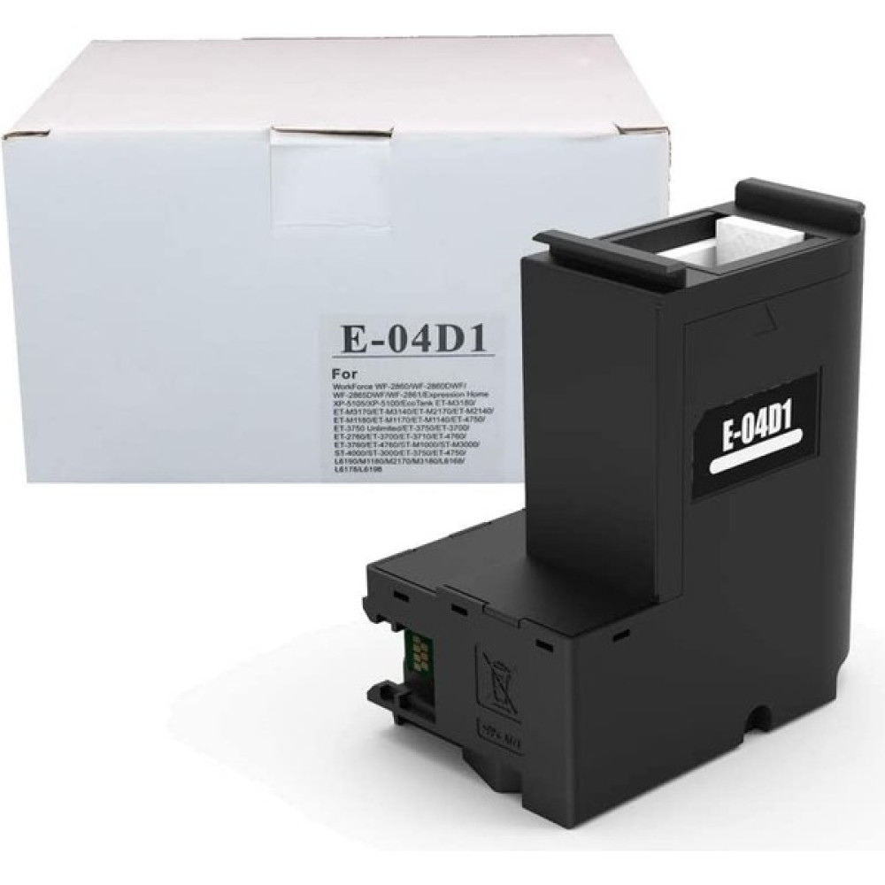 Epson Ecotank L6276 Muadil Atık Mürekkep Kutusu T04D1 (C13T04D100) - Siyah Kartuşlar Fiyatı