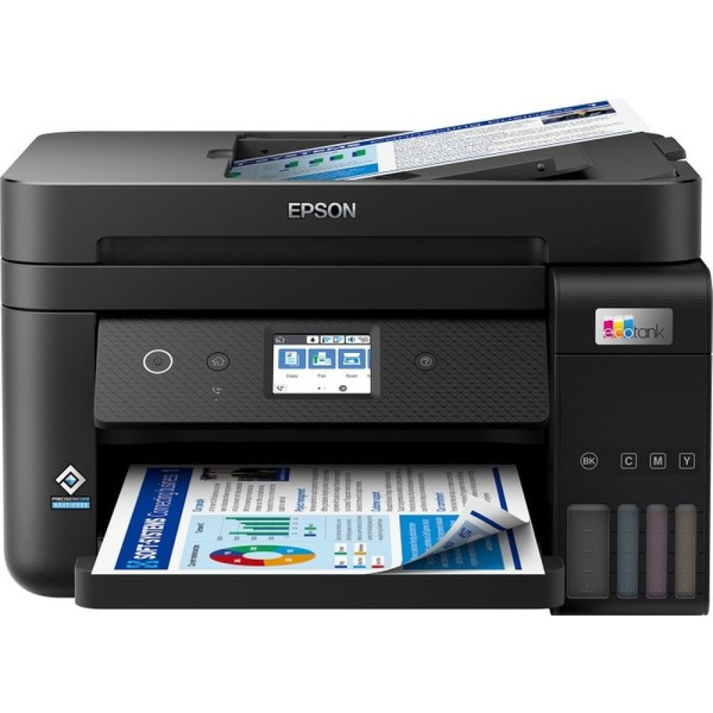 Epson Ecotank L6290 Tarayıcı + Fototopi + Faks + Wifi Direct + Tanklı Yazıcı - Siyah Yazıcılar Fiyatı