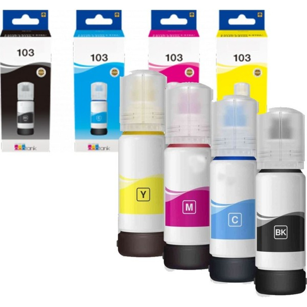 Epson L3111 Uyumlu 4 Renk Takım 103 Set - Renkli Kartuşlar Fiyatı