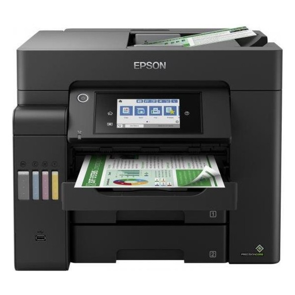 Epson L6550 Color Tanklı Wifi A4 Yazıcı Fotokopi Tarayıcı Fax - Siyah Yazıcılar Fiyatı