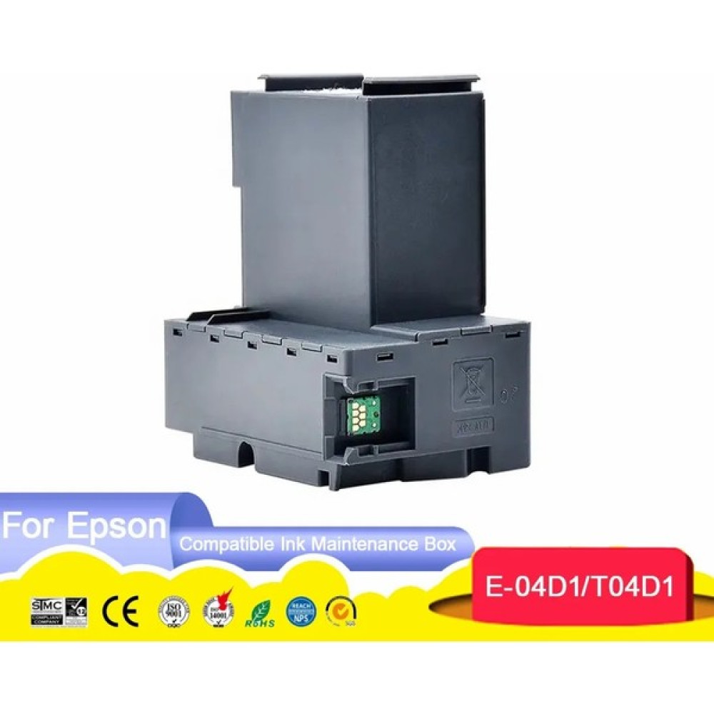 Epson T04D1 Ecotank M2120 / M2140 / M2170 Muadil Atık Kutusu Bakım Kiti C13T04D100 - Siyah Kartuşlar Fiyatı