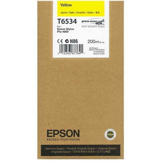 Epson T6534-C13T653400 Sarı Kartuş