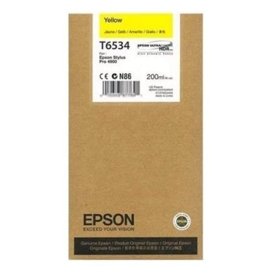 Epson T6534-C13T653400 Sarı Kartuş