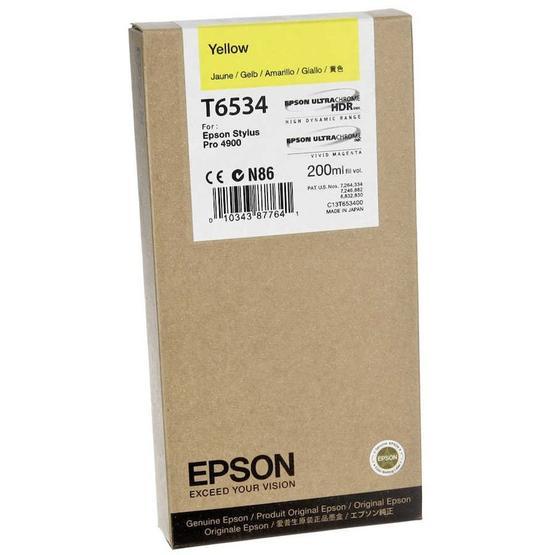Epson T6534-C13T653400 Sarı Kartuş