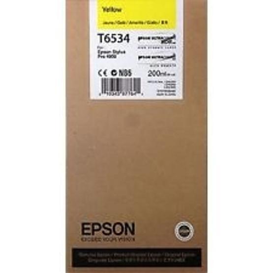 Epson T6534-C13T653400 Sarı Kartuş Kartuşlar Fiyatı