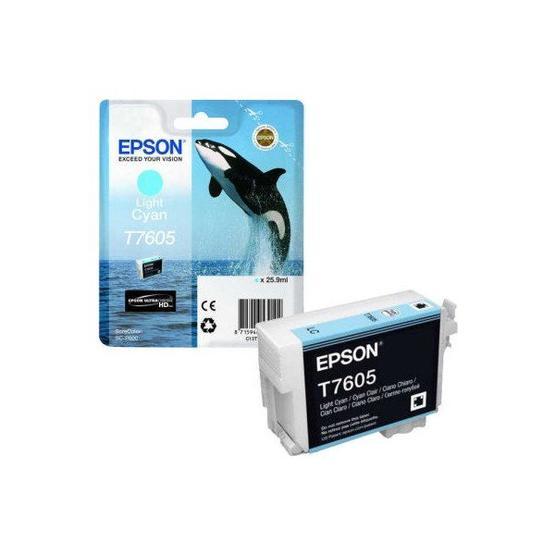 Epson T7605-C13T76054010 Açık Mavi Kartuş