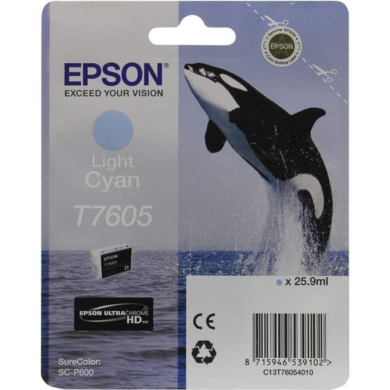 Epson T7605-C13T76054010 Açık Mavi Kartuş