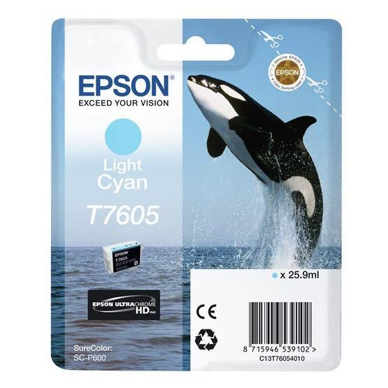 Epson T7605-C13T76054010 Açık Mavi Kartuş