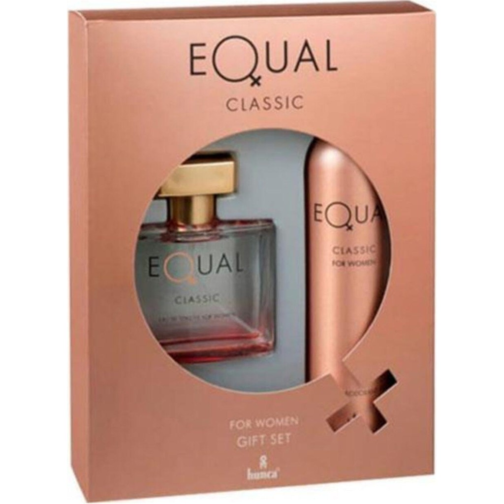 Equal Classic Bayan Parfüm Seti 75 ml EDT Hediyelik Lüks Ambalajda Çiçeksi Koku Parfümler Fiyatı