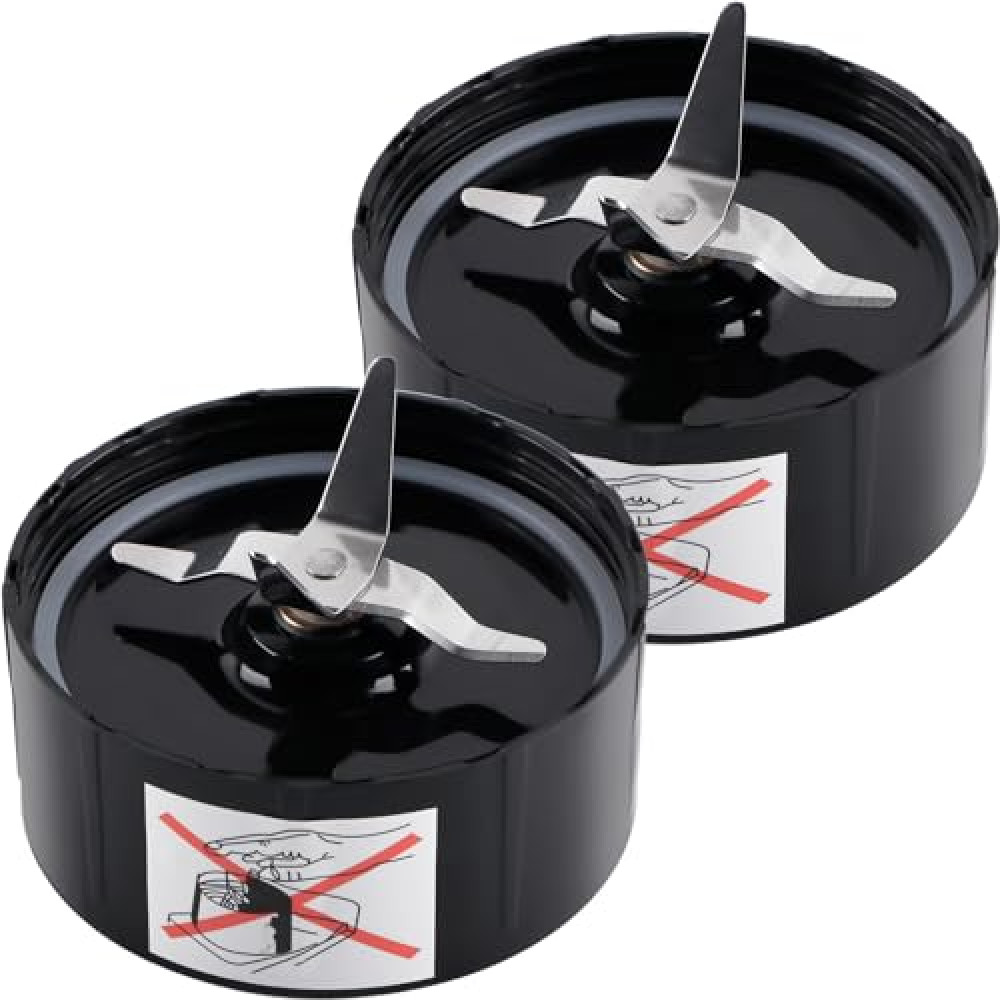 Equust 2-pack Cross Blade Blender Replacement Parts Work with Magic Bullet 250w Blenders Model MB1001 Series, Black Spare Parts and Accessories Fiyatı