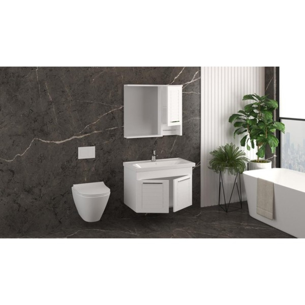 Era Alaçatı 80 cm Banyo Dolabı Banyo Dolabı / Mobilyası Fiyatı