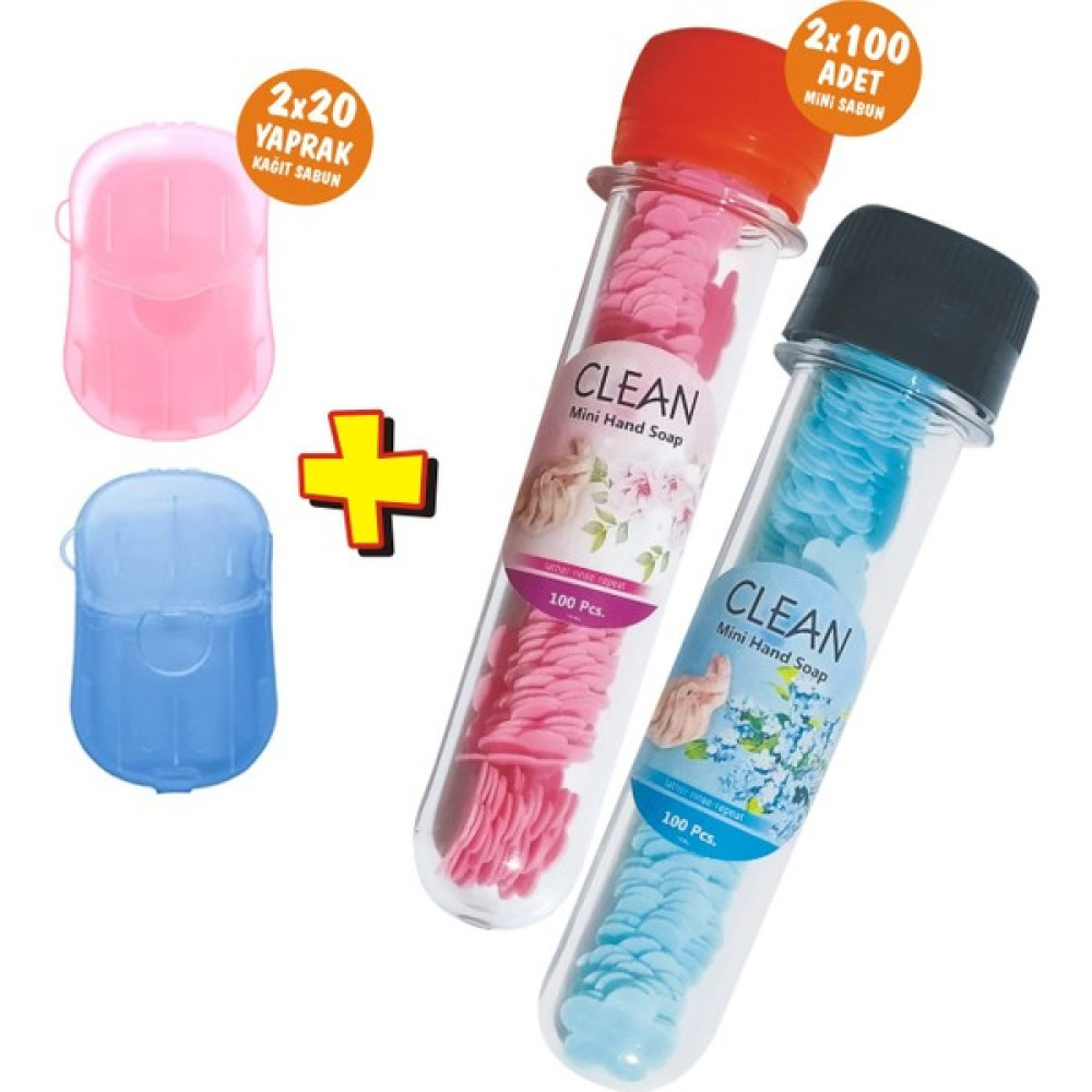 Era Sabun 2 Kutu Kağıt Sabun + 2 Tüp Parfümlü Elde Eriyen Mini Kağıt Sabun Sabunlar Fiyatı