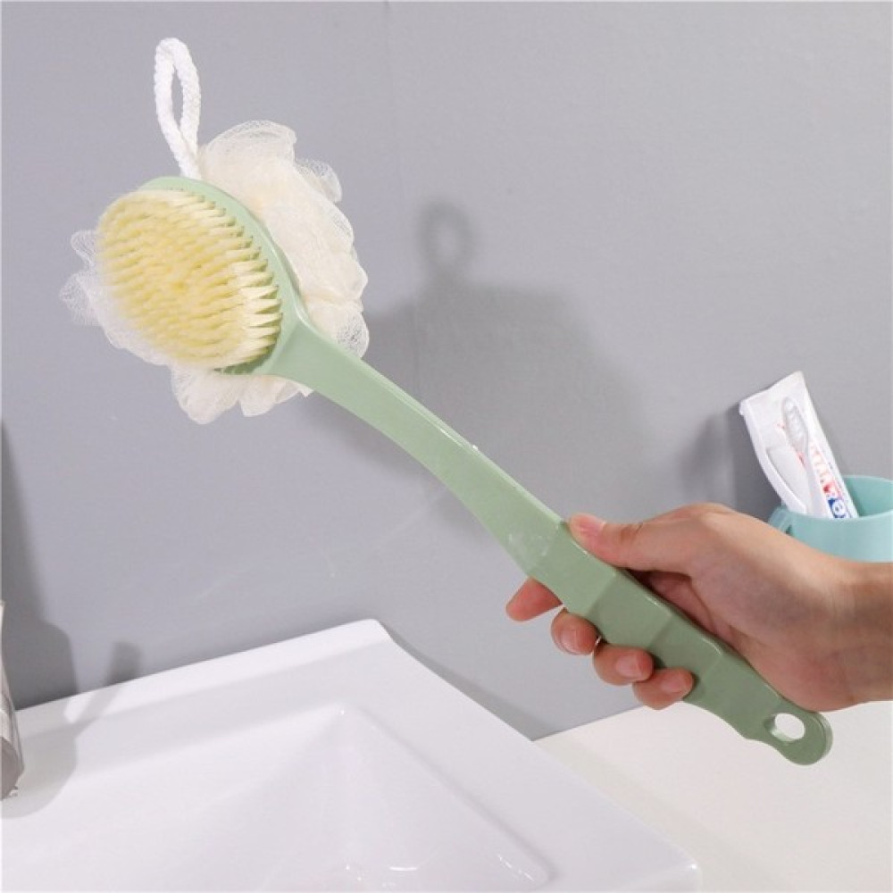Era Sabun Banyo Duş Vücut Fırçası ve Lifi Çift Taraflı Yumuşak Uzun Saplı Sırt Kese Masaj Fırçası - Yeşil Oto Boyaları Fiyatı