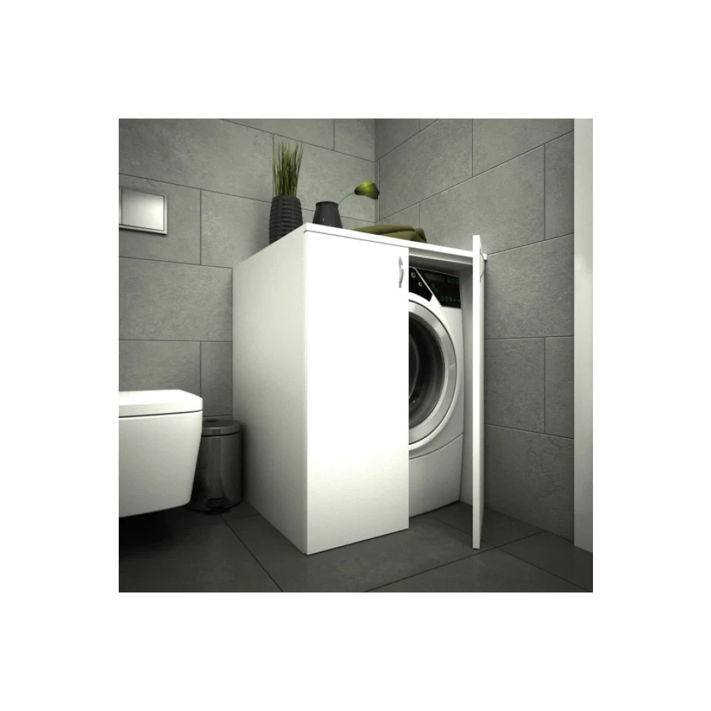 Erahome Beyaz Mine Camasir Makinesi Alt Dolabi Banyo Dolabı / Mobilyası Fiyatı