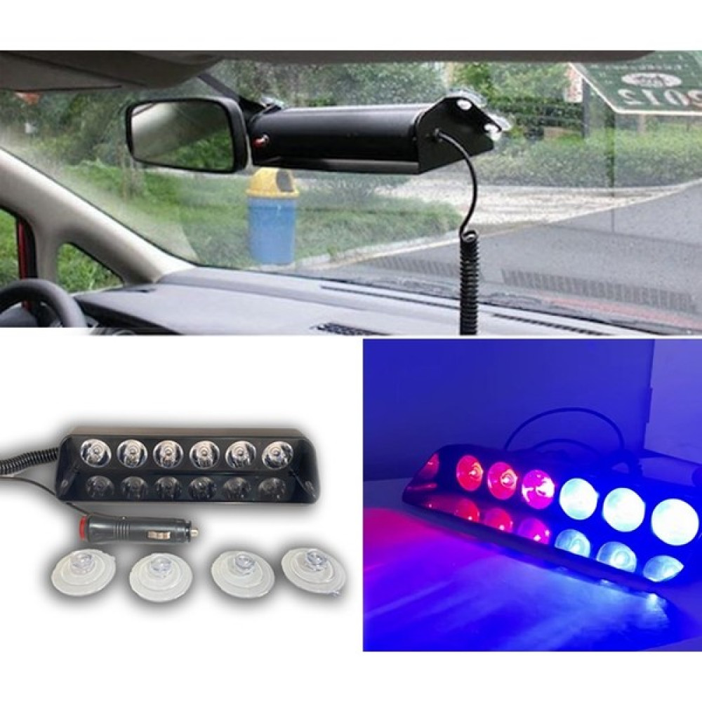 Eraks Araç Içi Vantuzlu Çakar Lamba Kırmızı - Mavi Renk 6 LED 12V - 1,5 m Led Aydınlatmalar Fiyatı