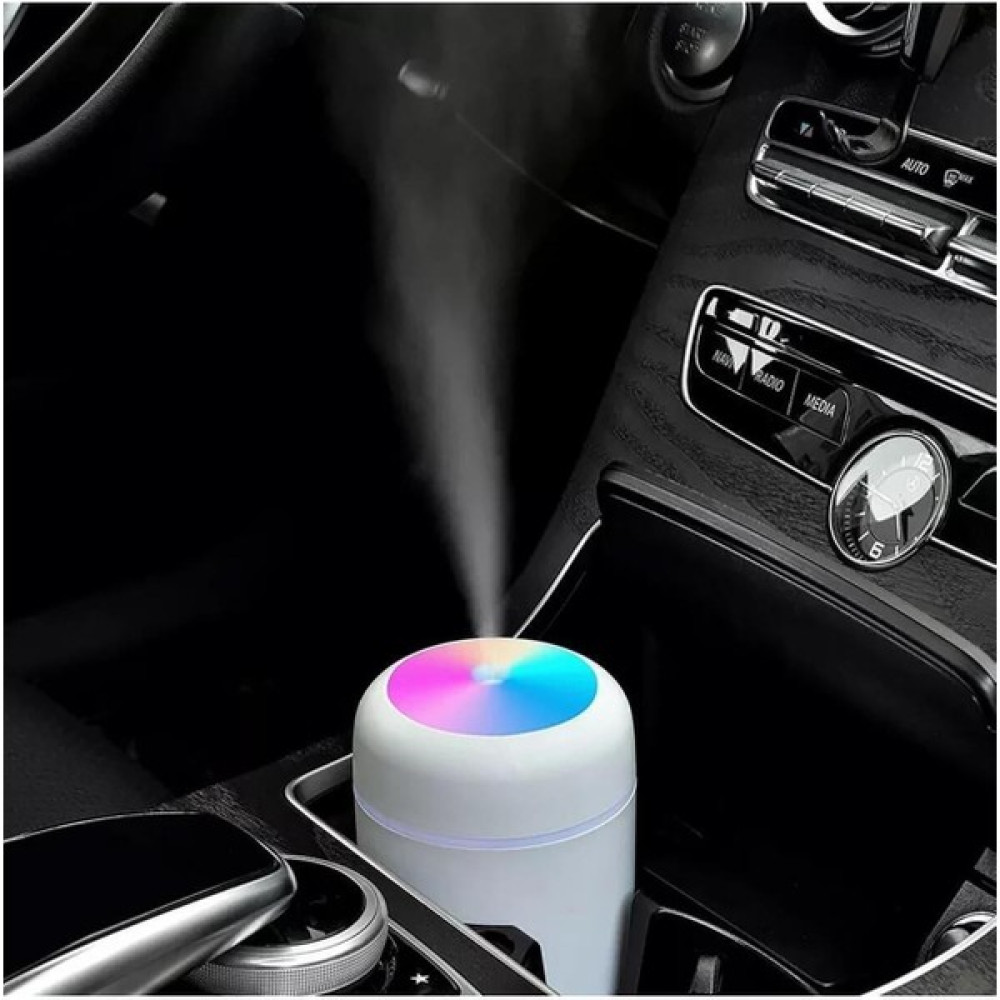 Eraks Car Accesories Hava Nemlendirme Beyaz Buhar Makinası Ortam Oda Araba Araç Nemlendirici Işıklı Oto Kokuları Fiyatı