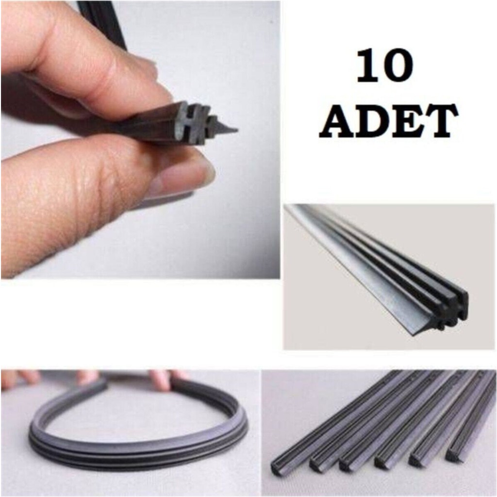 Eraks Car Accesories Silecek Lastiği 700 mm 10 Adet 70 cm Silecek Lastiği 1. Kalite Silgi 700MM Silecek Oto Cam Silecek Araca Özel Silecekler Fiyatı