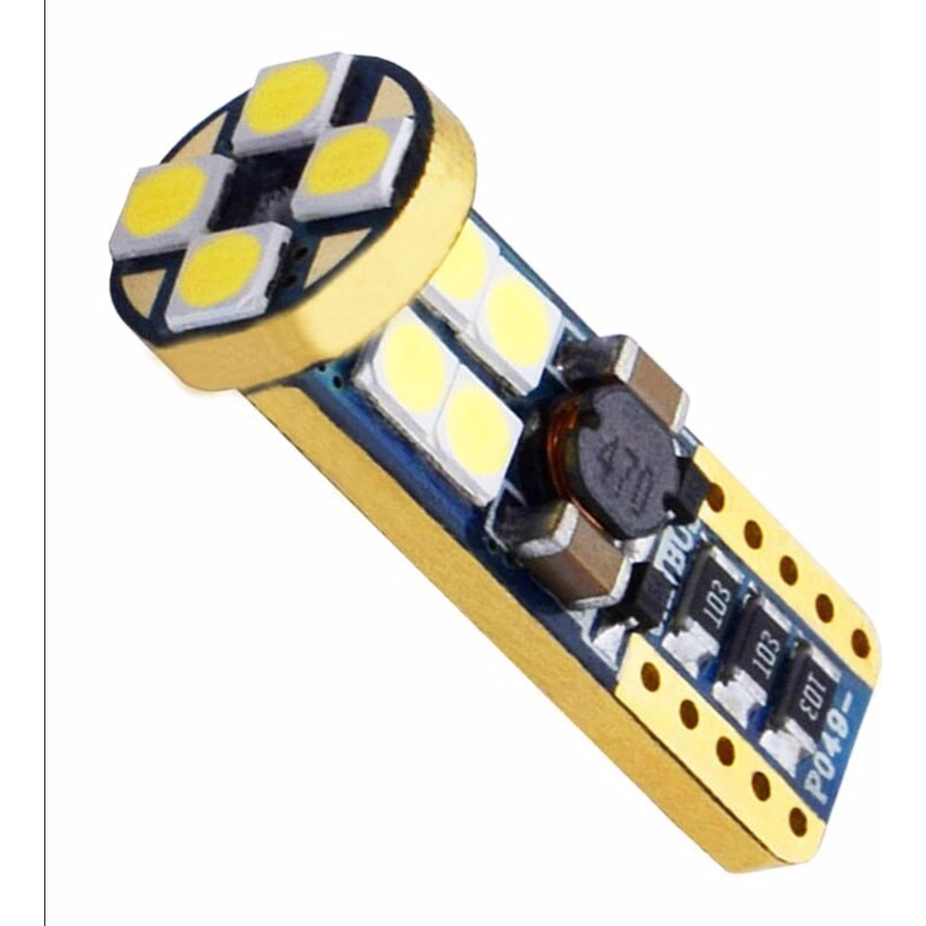 Eraks T10 LED Dipsiz W5W Canbus 12 Ledli Park Plaka Tavan Ampulü - Beyaz Led Aydınlatmalar Fiyatı