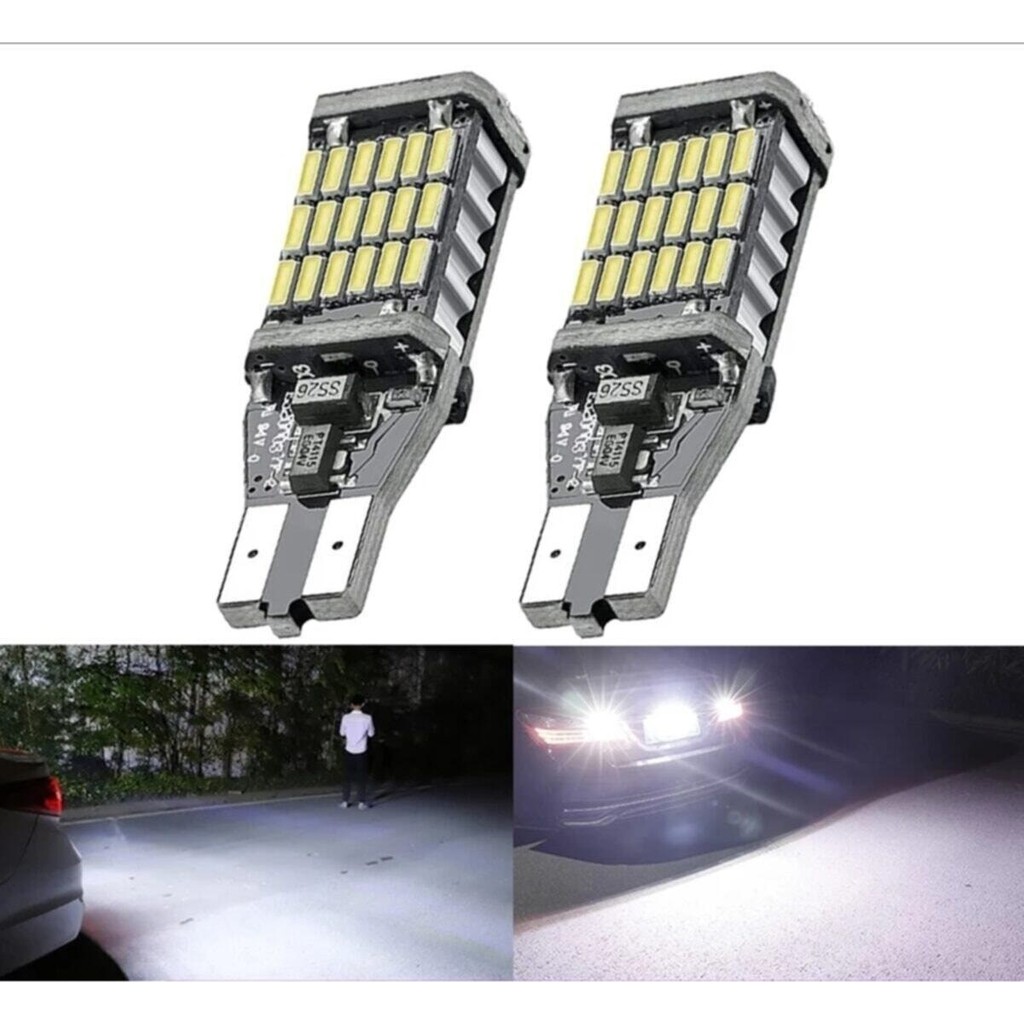 Eraks T15 W16W Canbus 45 LED Beyaz Geri Vites Park Ampülü (2 Adet) Diğer Fiyatı