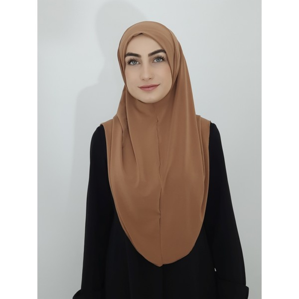 Erasra Class Namaz Örtüsü Hazır Büyük Esarp Malezya Modeli Khimar Tek Parca Hac ve Umre Icin Uygundur Camel Eşarp Fiyatı