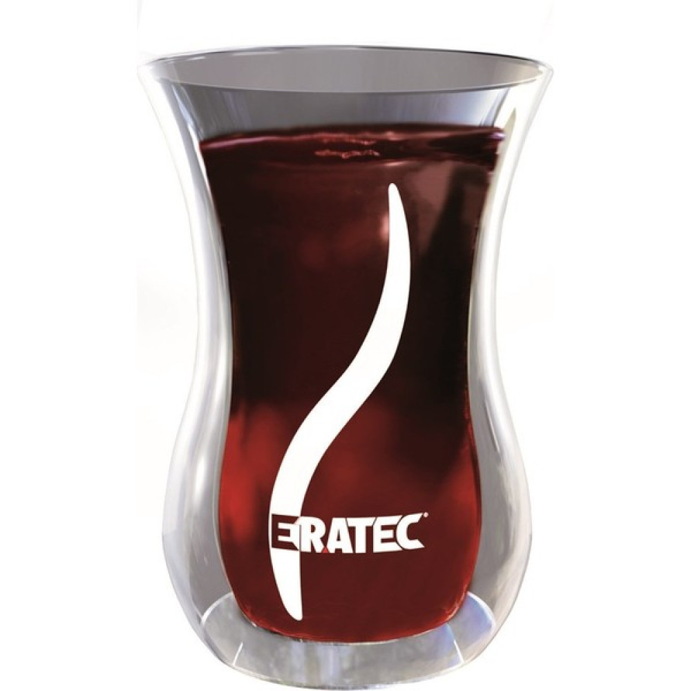Eratec Çift Duvarlı Termos Bardak 2'li - 2 Adet - Şeffaf - 120 ml Fincan / Bardak / Kahve Takımı Fiyatı