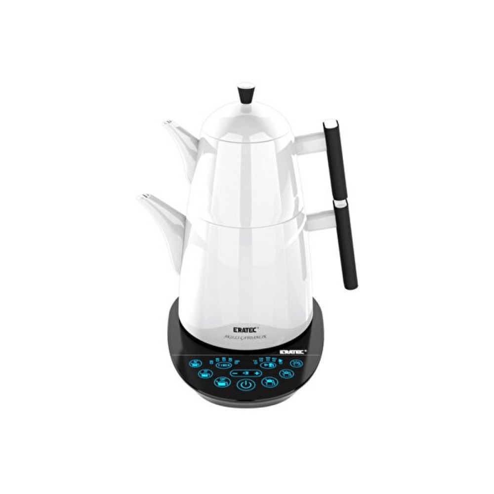 Eratec Tm-53 1.9 L Tam Otomatik Konuşan Akıllı Beyaz Çay Makinesi Çay Makineleri Fiyatı