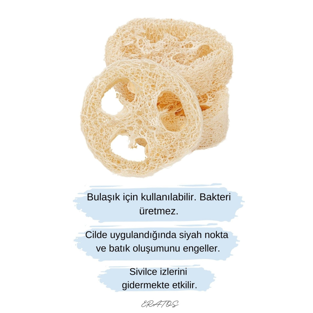 ERATOS Doğal Kabak Lifi-(vücut+bulaşık+temizlik) Vücut Bakımı Fiyatı