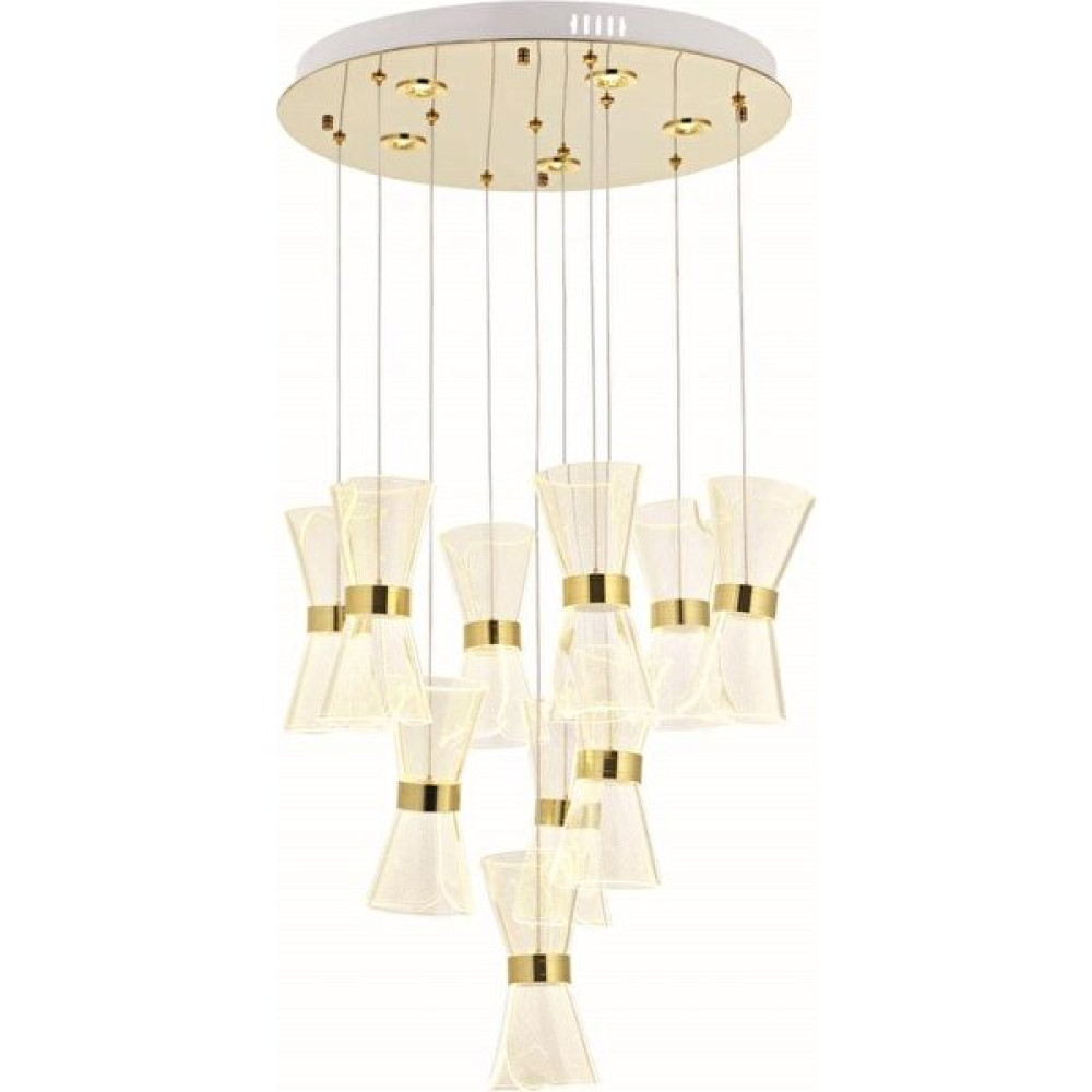 Eray Aydınlatma 6083-10 10LU Sarkıt LED Avize - Gold - 10'lu Avize Fiyatı