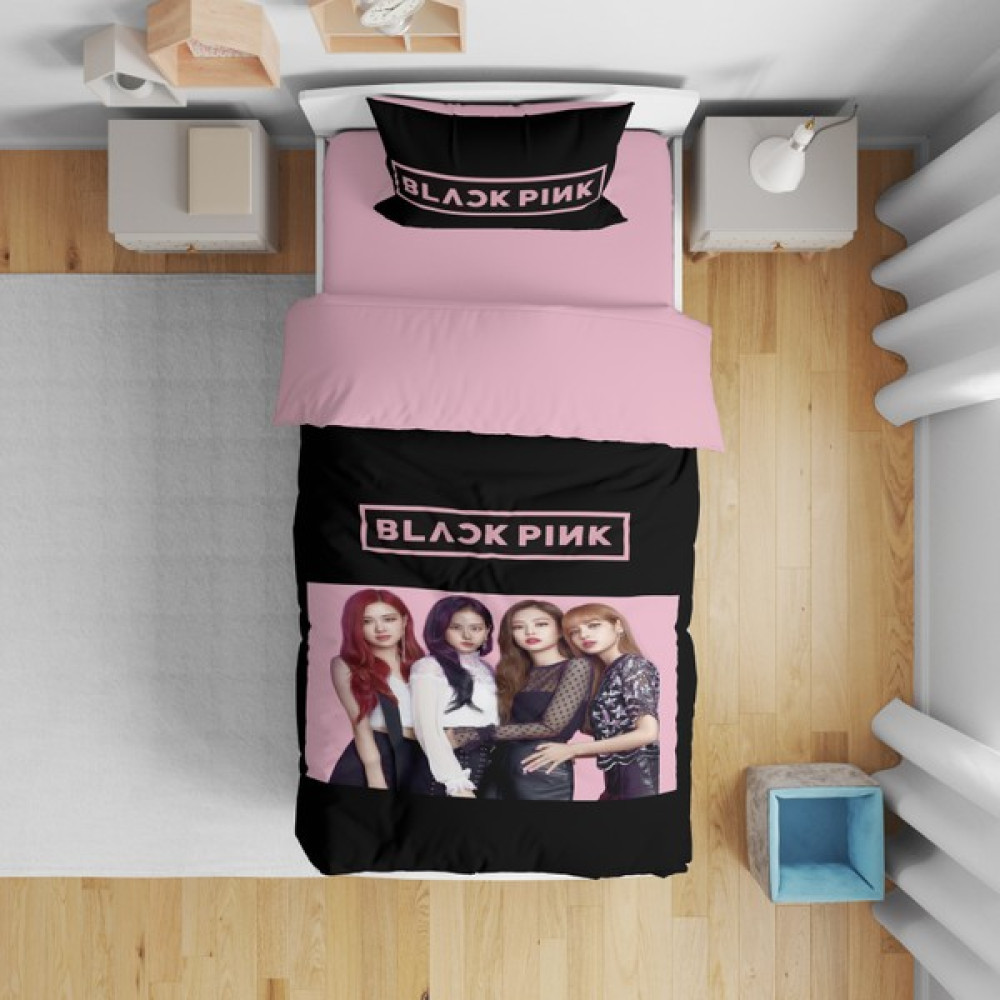 Erays Home Erayshome Black Pink Tek Kişilik Nevresim Takımı - Siyah - 160 x 220 cm Nevresim Takımı Fiyatı