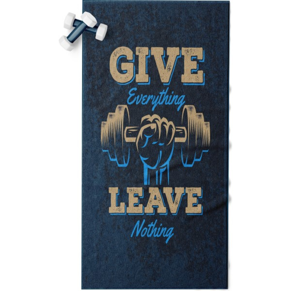 Erays Home Erayshome Dijital Baskılı Spor Fitness Havlusu 50X100 cm %100 Pamuk - 50 x 100 cm - Lacivert El / Yüz Havlusu Fiyatı