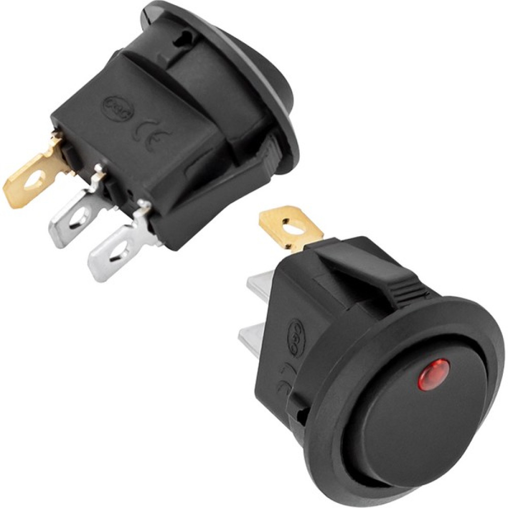 Erbar IC-132A 3 Pinli On-Off 12 Volt Dc 20 Amper Işıklı Anahtar (4767) - MRK2057-4935 Oto Boyaları Fiyatı