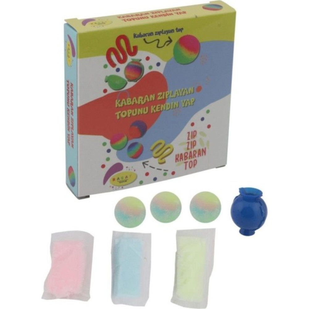 Erbay Kabaran Zıplayan Top Kendi Topunu Kendin Yap Bebek Oyuncakları Fiyatı