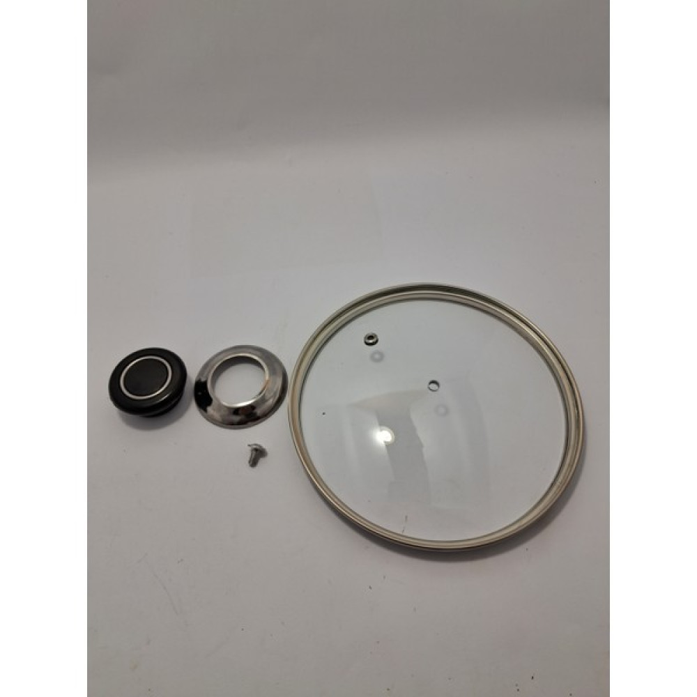 Ercan AVM Cam Kapak 16 cm ve Siyah Kulp Mutfak Gereçleri Fiyatı