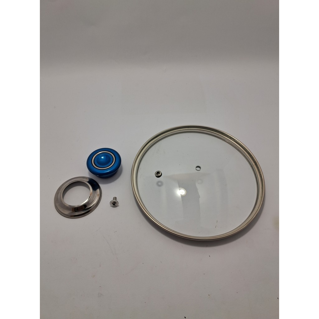Ercan AVM Cam Kapak 18 cm ve Parliement Mavi Kulp Mutfak Gereçleri Fiyatı