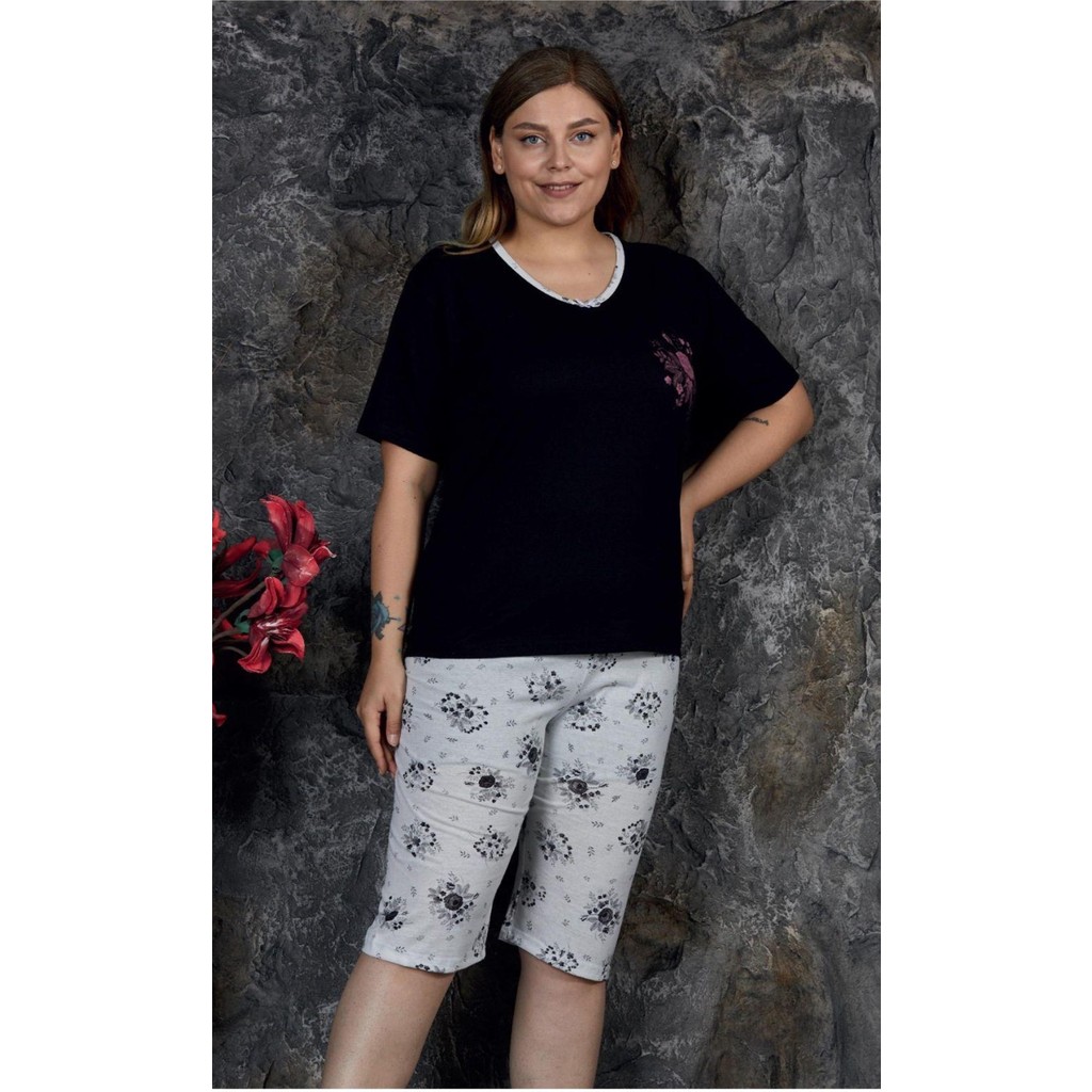 Ercan Kısa Kol Kapri Pijama Takımı Diğer Fiyatı