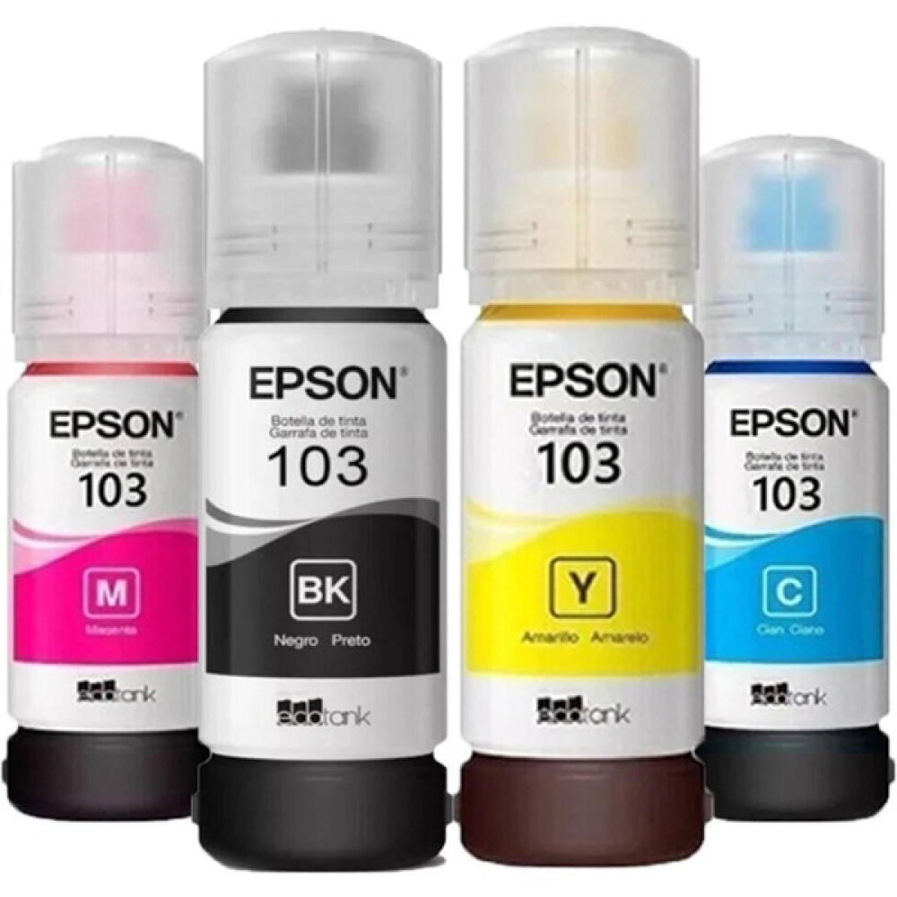 Erce Bilişim Epson L3251 Uyumlu 4 Renk 103 Mürekkep Seti - PRO Set - 4 Renk Kartuşlar Fiyatı