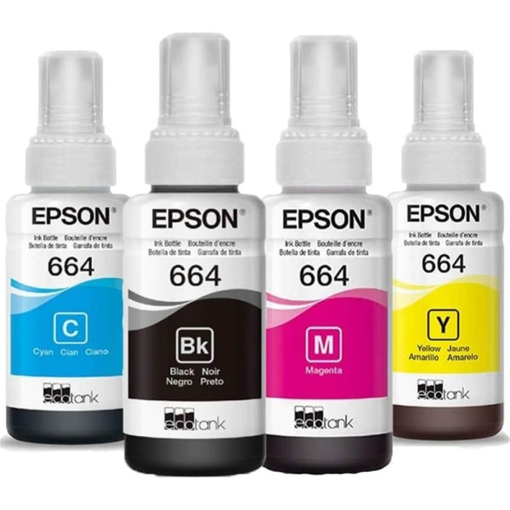 Erce Bilişim Epson L386 Uyumlu 4 Renk 664 Mürekkep Seti - PRO Set - 4 Renk Kartuşlar Fiyatı