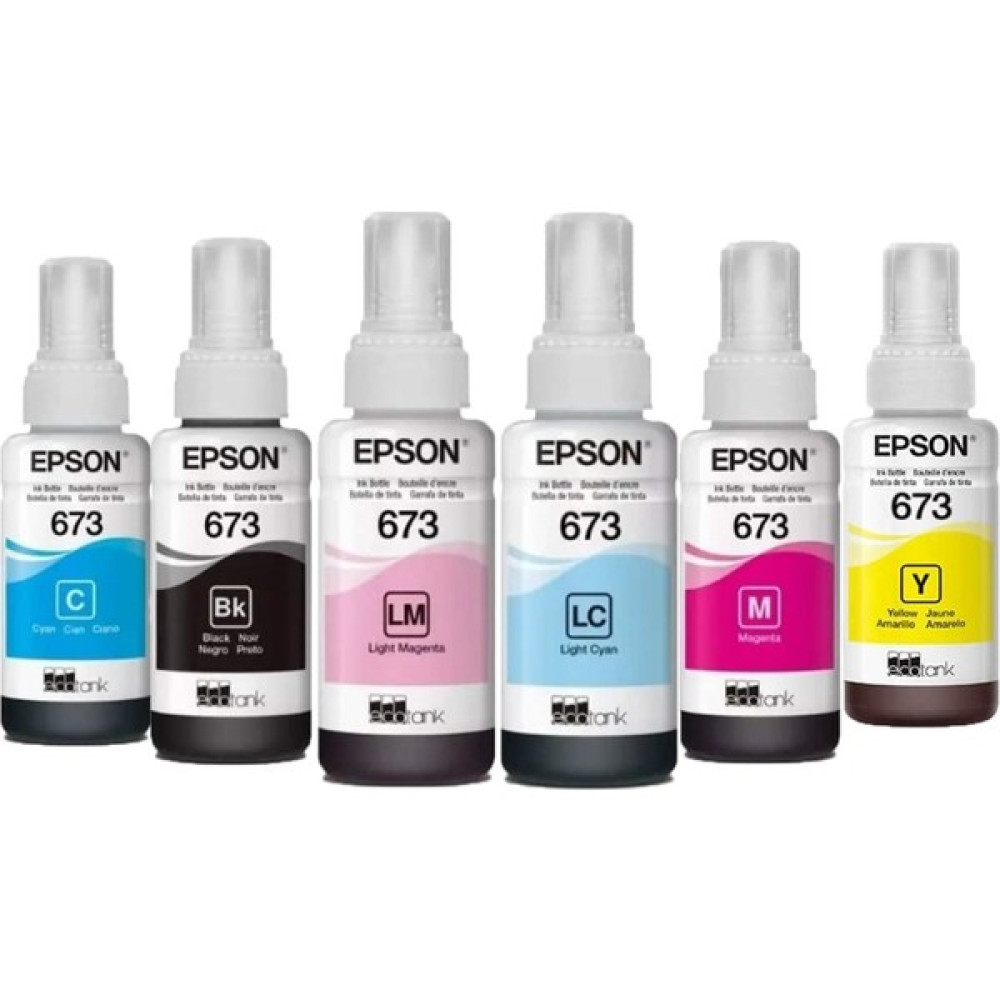 Erce Bilişim Epson L810 Uyumlu 673 Mürekkep Seti - PRO Set - 6 Renk Oto Boyaları Fiyatı